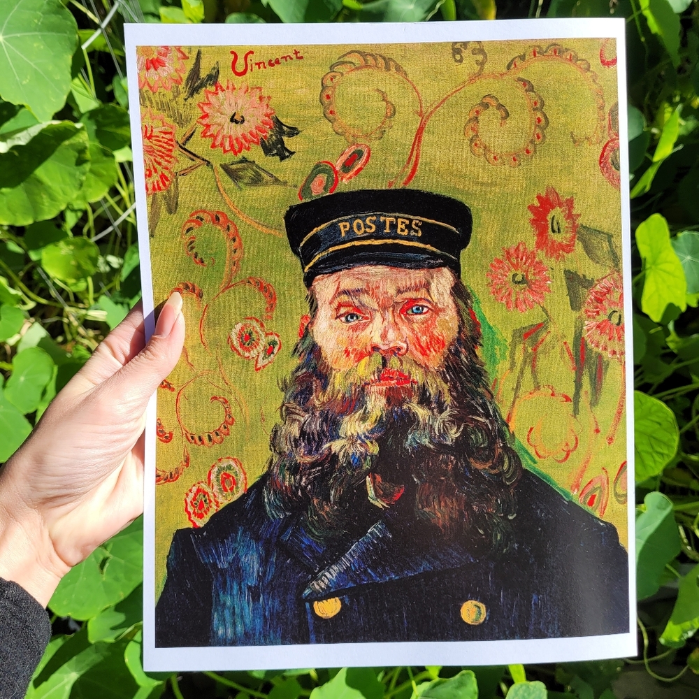 Vince Vibrant Postman Art Print